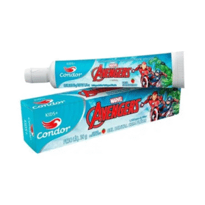 Gel Dental Avengers Morango C/Flúor 0-2 anos 50g