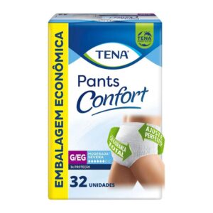 Fralda Tena Pants Confort Embalagem Econômica G/EG C/32