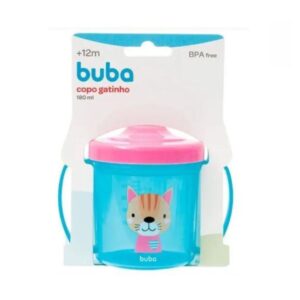 Copo Treinamento Buba 12m+ Gata/Rosa 12647