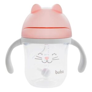 Copo Buba C/ Alça Removível 220ml +12m Gato 1445