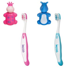 Escova Dental Kess Steps 1 C/Capa Protetora 20370