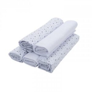 Fralda de Pano BabyJoy Prime Baby 5 Branco/Poás 32036157