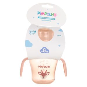 Copo de Treinamento Pimpolho 150ml 6m+ Rena/Laranja 96371
