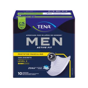 Absorvente Protetor Masculino Tena Men Level 2 com 10