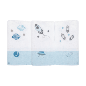 Pano De Boca Papi Composê Masculino Azul/Espaço 3505/1611