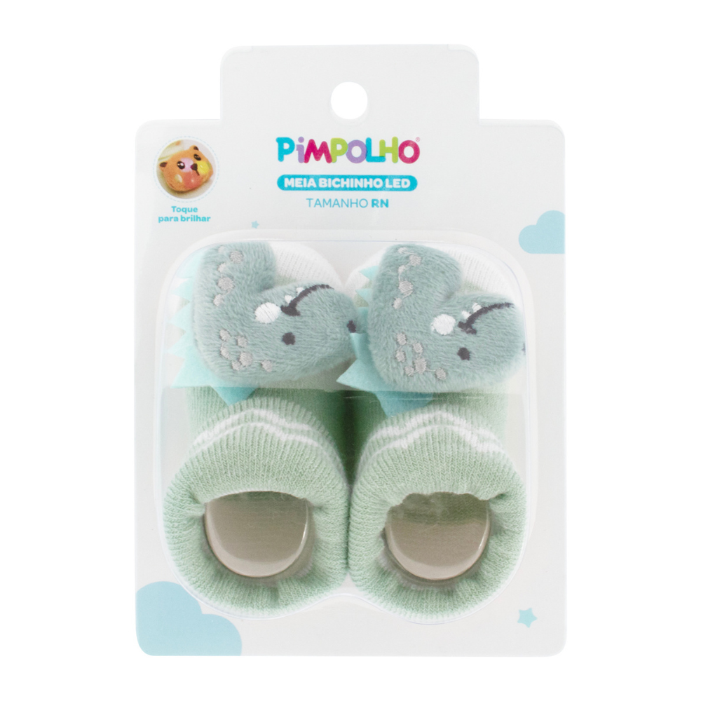 Meia Bichinhos LED Pimpolho Tamanho RN 300803 - Imagem 5