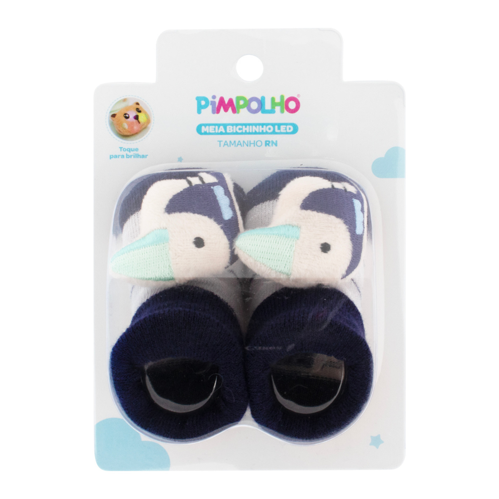 Meia Bichinhos LED Pimpolho Tamanho RN 300803 - Imagem 4