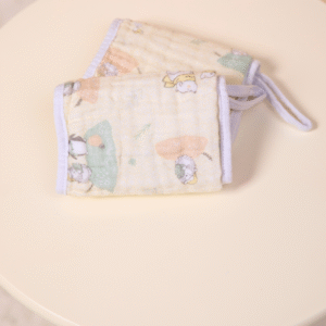 Pano De Boca Papi Soft C/2 Neutro Amarelo/Urso Polar 4658/2100