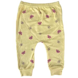 Culote Doctor Baby Feminino Amarelo/Borboleta 06-447