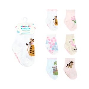 Meia Colorida Pimpolho 16 A 20 Feminino 300358