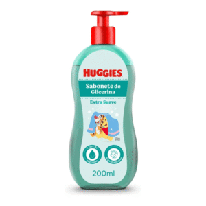 Sabonete Líquido Huggies Extra Suave 200ml
