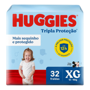 Fralda Infantil Huggies Tripla Proteção Mega
