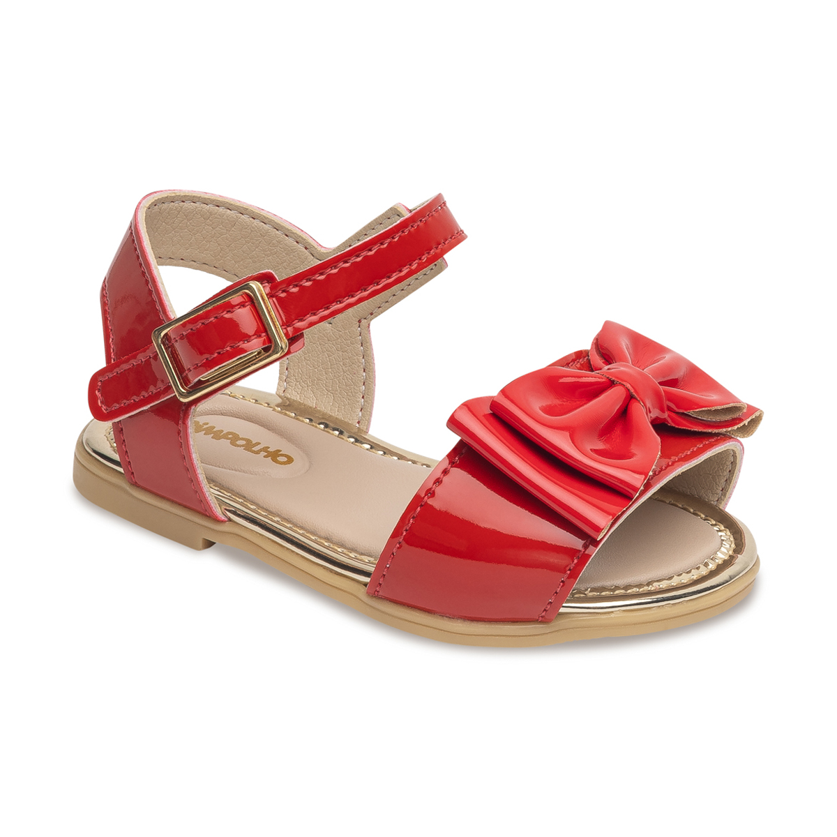 Sandália Boneca Pimpolho Fase 2 Pimpolho Feminino Vermelho 0120527C