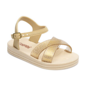 Sandália Glam Colorê Feminino Dourada 0120595C