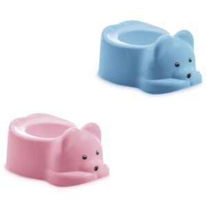 Penico Urso Adoleta Rosa/Azul 0706