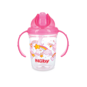 Copo Nuby com Alça +12m Rosa Arco Íris 10532104