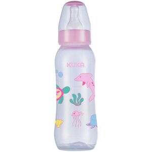 Mamadeira Kuka Color Red +6m 250ml Rosa/Fundo Do Mar 1542