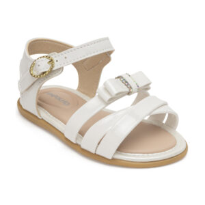 Sandália Batizado Pimpolho Fase 2 Feminino Branco 0120583C