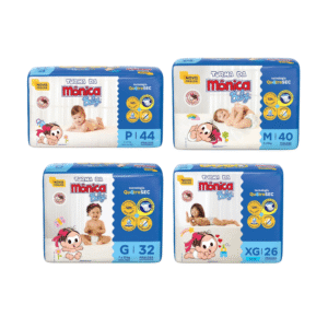 Fralda Infantil Turma da Mônica Tripla Proteção Jumbo