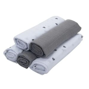 Fralda de Pano BabyJoy Prime Baby 5 Branco/Coração 32036153