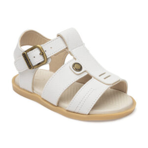 Sandália Batizado Pimpolho Fase 2 Masculino Branco 0120535C