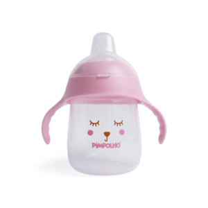Copo de Treinamento Pimpolho 240ml Rosa Urso +6m 301028