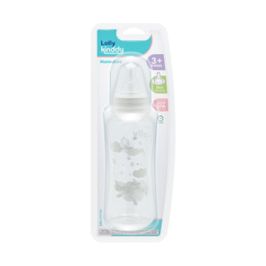 Mamadeira Lolly Kinddy 250ml +3m Branco Ovelha 3060-01