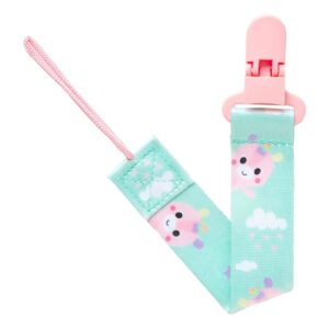 Prendedor De Chupeta Buba Zoo Feminino Rosa/Unicórnio 18819