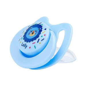 Chupeta Lolly Nenny Tamanho 2 Bico Ortodôntico Azul Leão 4015-01