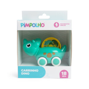 Carrinho Dino Pimpolho +18m Masculino Verde 0301294-01
