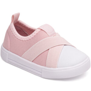 Tênis Calce Fácil Pimpolho Fase 3 Feminino Rosa Elástico 0130691C