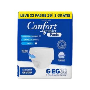 Roupa Íntima Descartável Confort Master Pants com 32