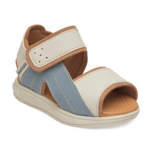 Sandália Mini Trekker Pimpolho Fase 2 Masculino Azul/Bege 0120625C