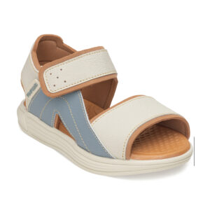 Sandália Mini Trekker Pimpolho Fase 3 Masculino Azul/Bege 0130636C