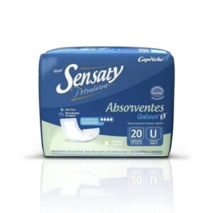 Absorvente Geriátrico Unissex Sensaty Premium com 20und