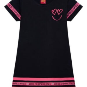 Vestido Manga Curta Kyly 111514