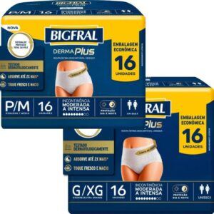 Roupa Íntima BigFral Derma Plus Pants