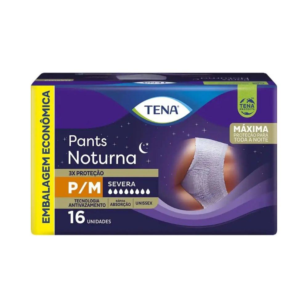 Fralda Tena Pants Noturna c/ 16 unidades - Imagem 2