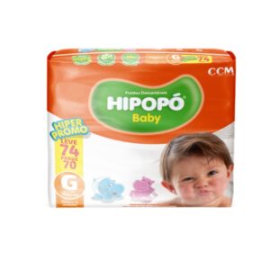 Fralda Infantil HipopóBaby Pacote Hiper