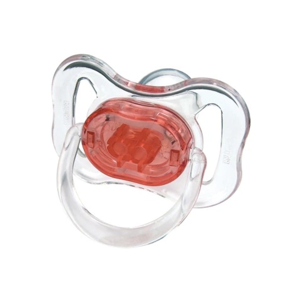 Chupeta Cristal Kuka Bico Ortodôntico Tamanho 2 Vermelho 2010 - Imagem 2