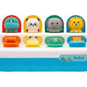 Brinquedo Buba Pop-Up Zoo +12m Neutro 17876