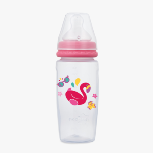 Mamadeira Neopan Pansuper Big Bico Ortodôntico Rosa 300ml 2652