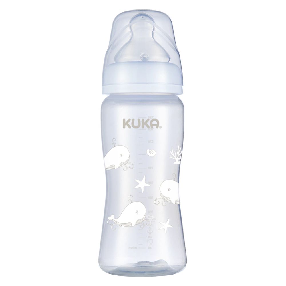 Mamadeira Kuka Essential Big Bico Ortodôntico Branco 330ml