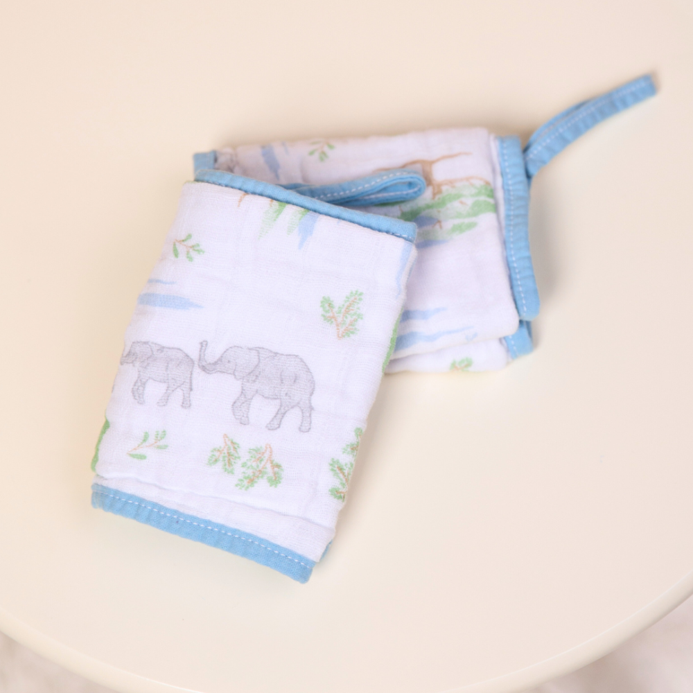 Pano De Boca Papi Soft com 2 Azul África 4658/2095 - Imagem 2