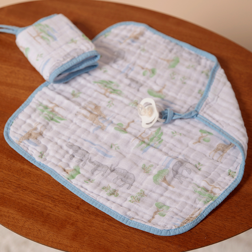 Pano De Boca Papi Soft com 2 Azul África 4658/2095 - Imagem 3