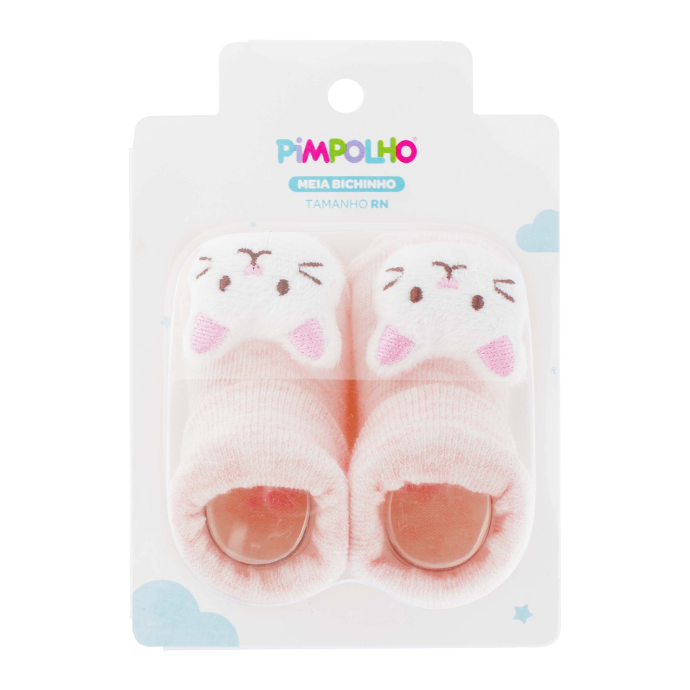 Meia Bichinhos Pimpolho Tamanho RN 0300827 - Imagem 5