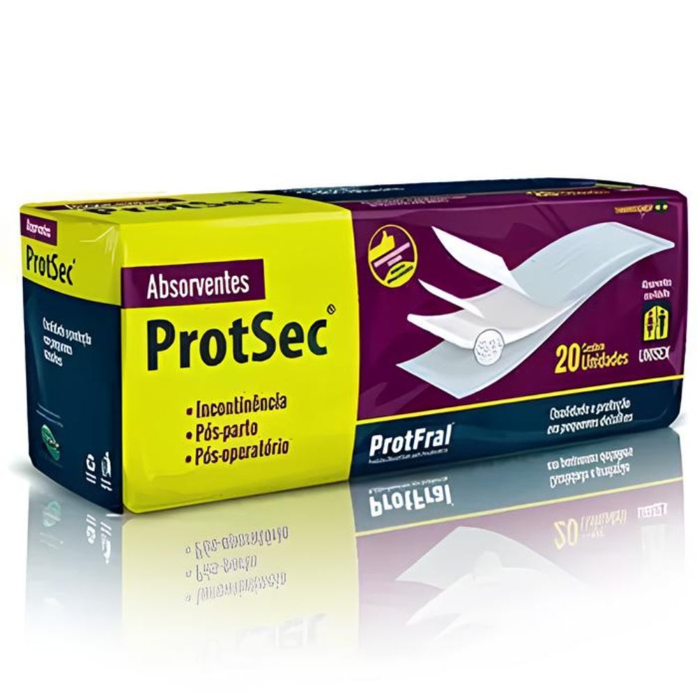 Absorvente Protsec Adulto Unissex para Incontinência