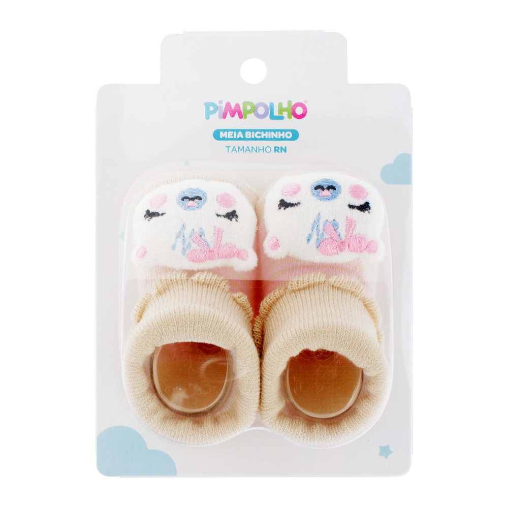 Meia Bichinhos Pimpolho Tamanho RN 0300827 - Imagem 3