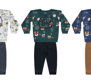 Conjunto Moletom Masculino Kiko&kika 09335 - Verde - 2