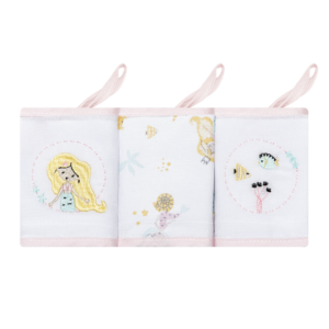 Babete Papizinha com 3 Unidades Rosa Sereia 1094/2099